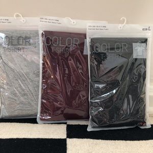 Uniqlo Men’s T Shirts (Set of 3)